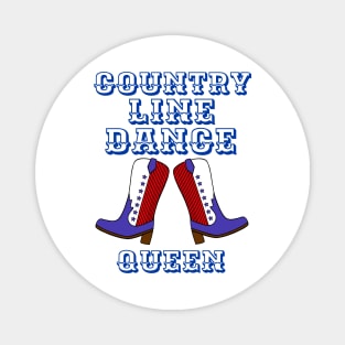 COUNTRY Line Dancer Magnet